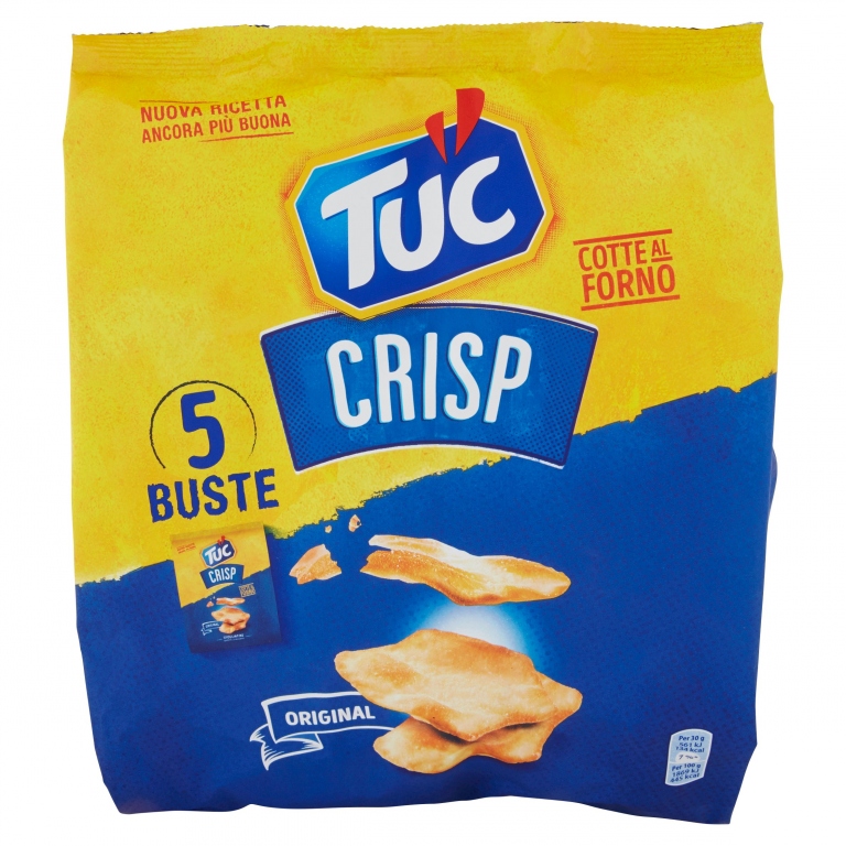 TUC CRISP ORIGINAL MULTIPACK 5 X 30 G