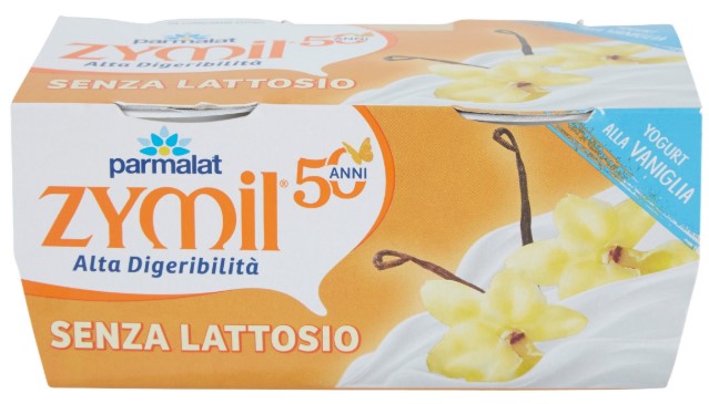 ZYMIL ALTA DIGERIBILITA YOGURT ALLA VANIGLIA SENZA LATTOSIO 2 X 125 G