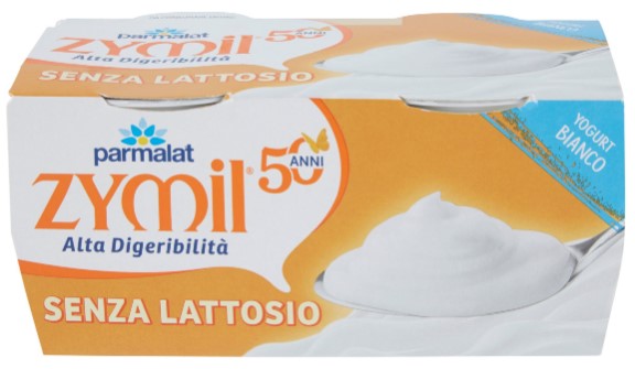 ZYMIL ALTA DIGERIBILITA YOGURT BIANCO SENZA LATTOSIO 2 X 125 G