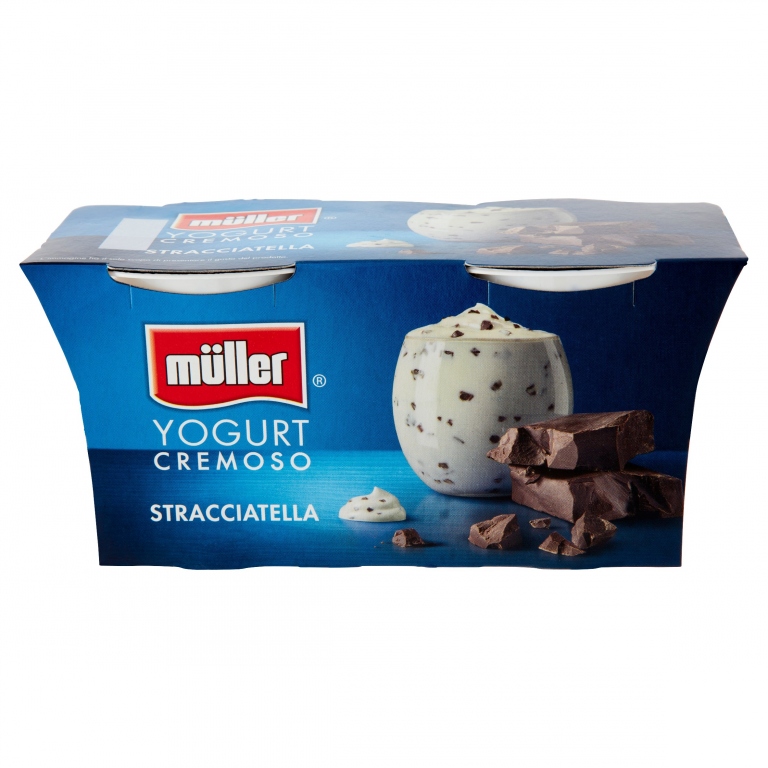 MULLER YOGURT CREMOSO STRACCIATELLA 2 X 125 G