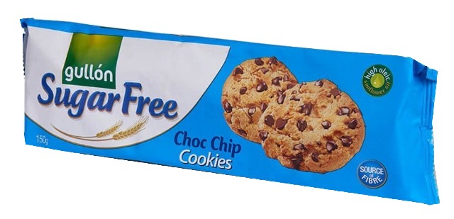 BISC.GULLON CHOCO CIPS ZERO ZUCCHERI 150G