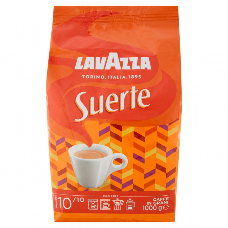 LAVAZZA, SUERTE CAFFE IN GRANI - 1000 G