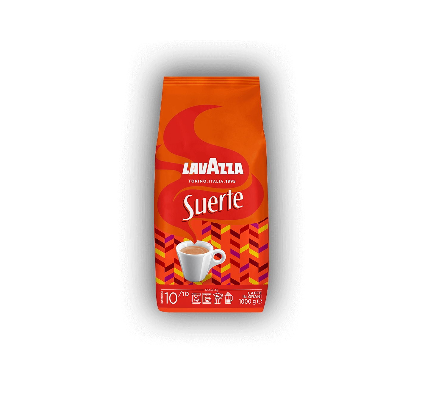 LAVAZZA, SUERTE CAFFE IN GRANI - 1000 G