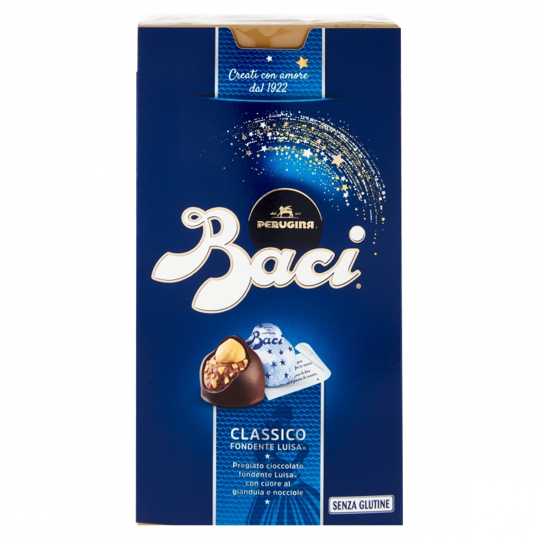 BACI PERUGINA CLASSICO CIOCCOLATINI RIPIENI AL GIANDUIA E NOCCIOLE 200G