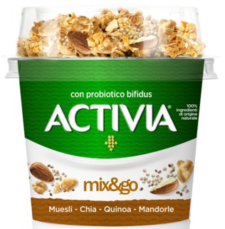 ACTIVIA MIX&GO MUESLI - CHIA - QUINOA - MANDORLE 170 G