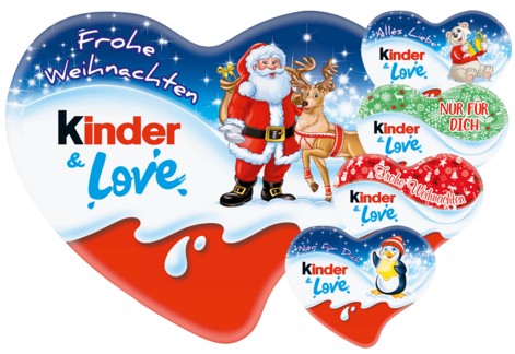 FERRERO KINDER LOVE CUORE GR.37