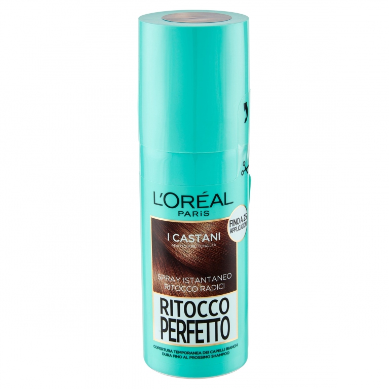 L'OREAL PARIS RITOCCO PERFETTO I CASTANI SPRAY ISTANTANEO RITOCCO RADICI 75 ML