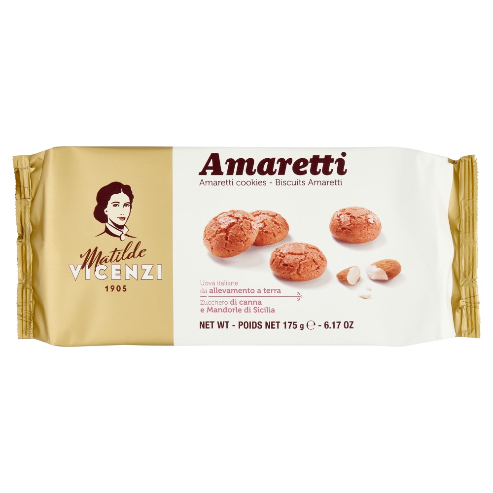 PASTICCERIA MATILDE VICENZI AMARETTO D'ITALIA 175 G