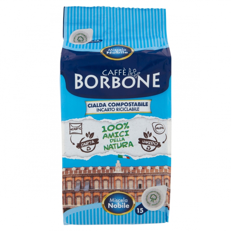 CAFFE' BORBONE CIALDA NOBILE BLU X15PZ