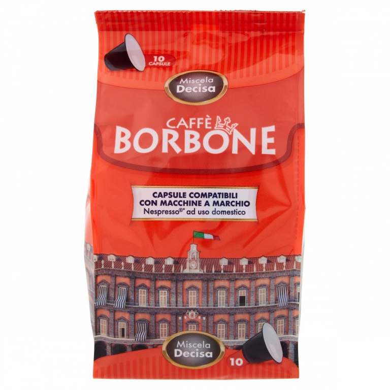 CAFFE' BORBONE COMP.NESPR.DECISA NERAX10PZ