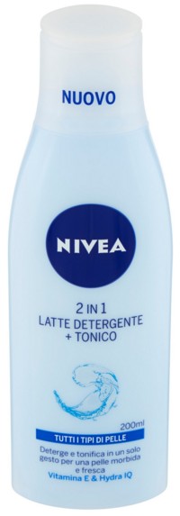 NIVEA 2 IN 1 LATTE + TONICO RINFRESCANTE 200 ML
