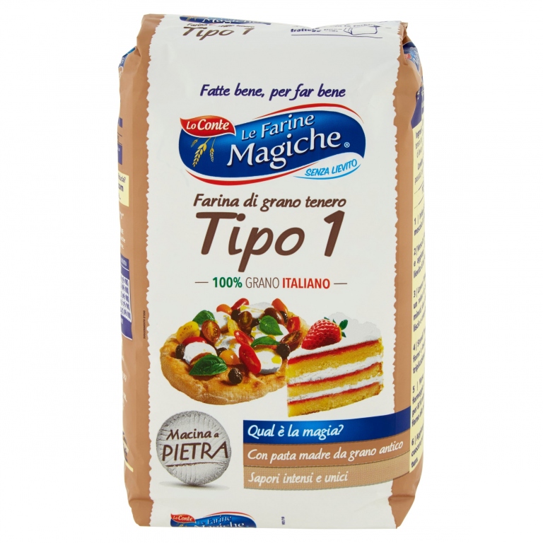 LE FARINE MAGICHE FARINA DI GRANO TENERO TIPO 1 1000 G