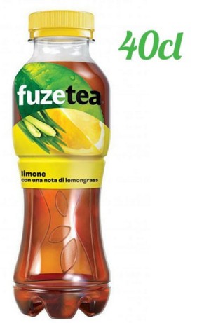 FUZETEA, TE SENZA ZUCCHERI AL LIMONE CON NOTA DI LEMONGRASS 400ML X 12 (PET)