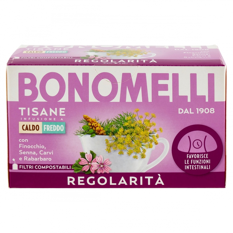 BONOMELLI TISANE REGOLARITA 16 FILTRI 32 G