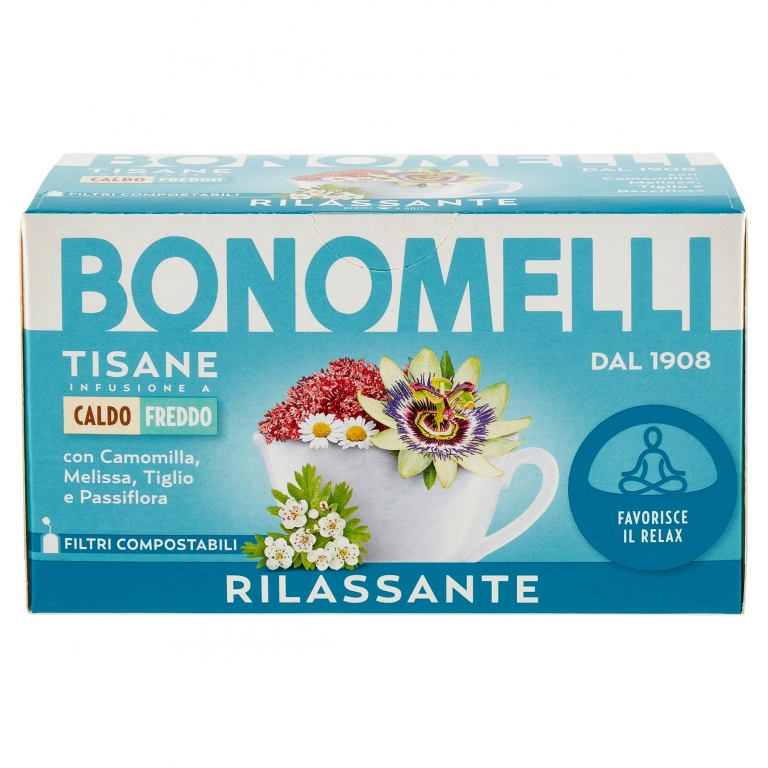 BONOMELLI TISANE RILASSANTE 16 FILTRI 32 G