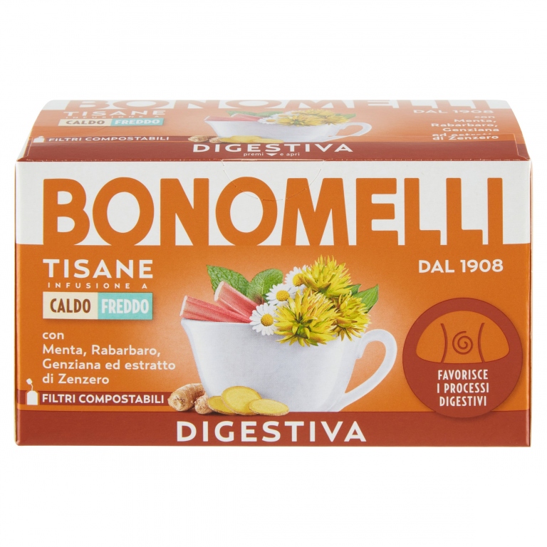BONOMELLI TISANE DIGESTIVA 16 FILTRI 32 G