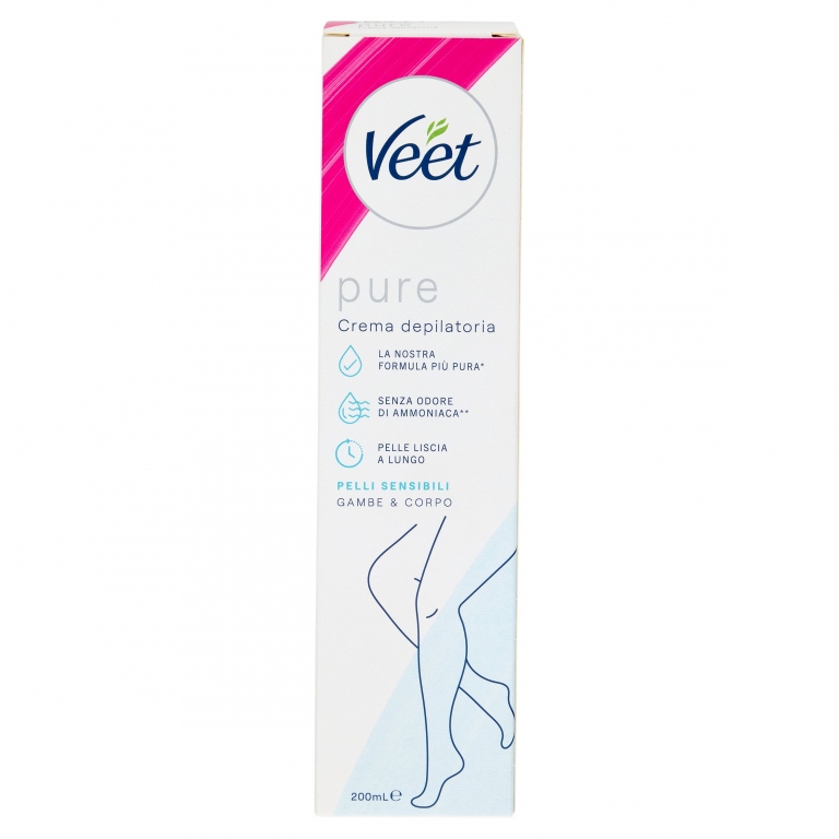 VEET CREMA DEPILATORIA SILK & FRESH TECHNOLOGY PELLI SENSIBILI 200 ML