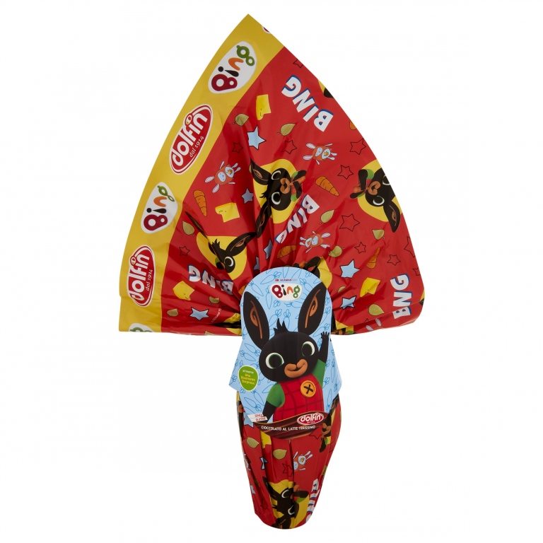 DOLFIN BING UOVO DI CIOCCOLATO AL LATTE FINISSIMO 220 G