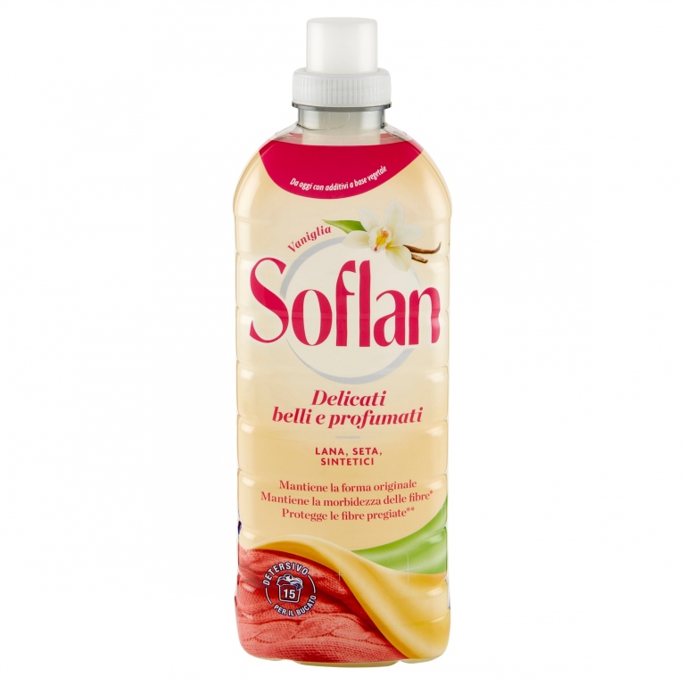 SOFLAN SOFFIO DI VANIGLIA DETERSIVO LANA, DELICATI & SINTETICI 900ML
