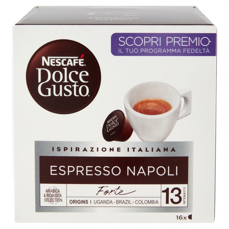 NESCAFE DOLCE GUSTO ESPRESSO NAPOLI CAFFE ESPRESSO 16 CAPSULE (16 TAZZE)