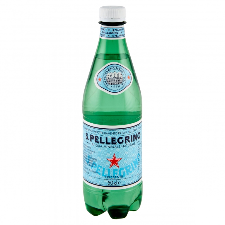S. PELLEGRINO, ACQUA MINERALE NATURALE FRIZZANTE 50CL