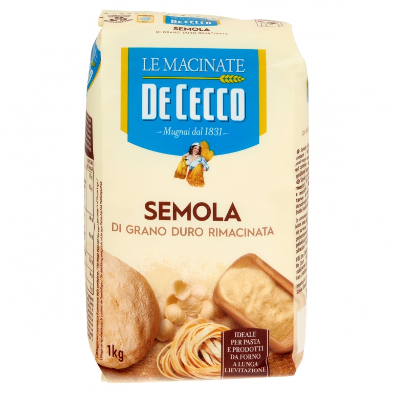 LE MACINATE DE CECCO SEMOLA DI GRANO DURO RIMACINATA 1 KG