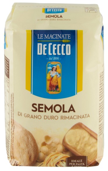 LE MACINATE DE CECCO SEMOLA DI GRANO DURO RIMACINATA 1 KG