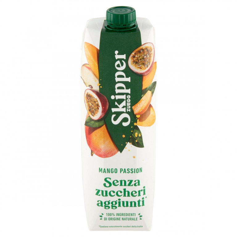 ZUEGG SKIPPER SENZA ZUCCHERI AGGIUNTI* MANGO E PASSION FRUIT 1000 ML