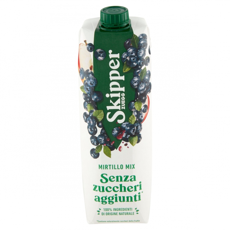 ZUEGG SKIPPER SENZA ZUCCHERI AGGIUNTI* MIRTILLO MIX 1000 ML