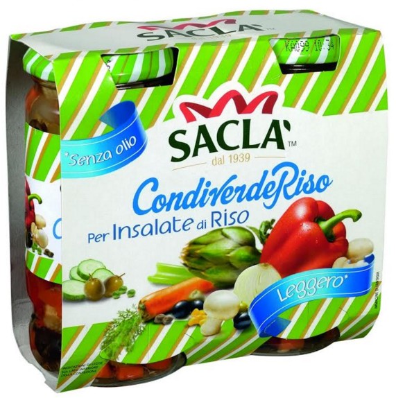 SACLA CONDIVERDE RISO LEGGERO* 2 X 290 G