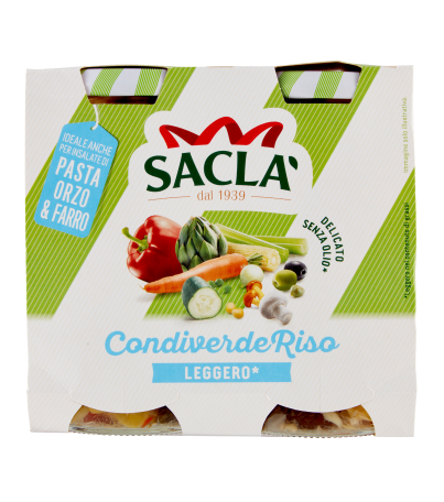 SACLA CONDIVERDE RISO LEGGERO* 2 X 290 G
