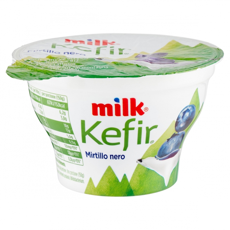 MILK KEFIR MIRTILLO NERO 150 G
