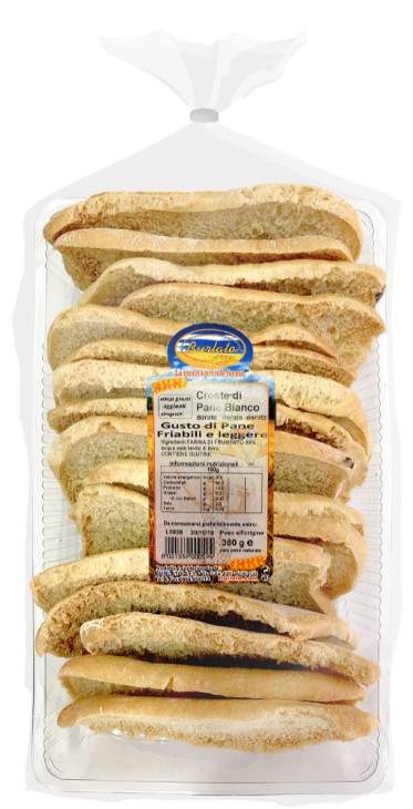 CROSTE DI PANE BIANCO BURLATO G380