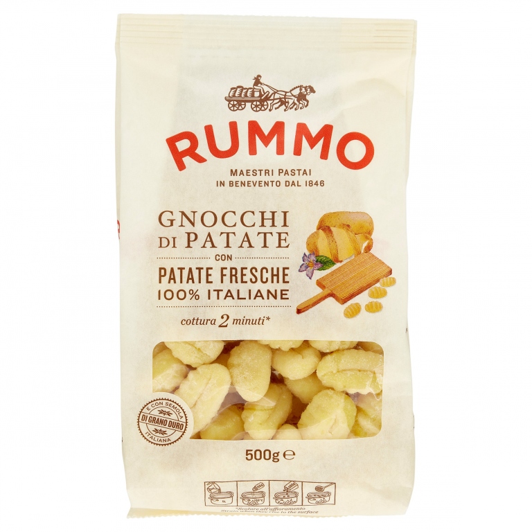 GNOCCHI DI PATATE RUMMO GR.500