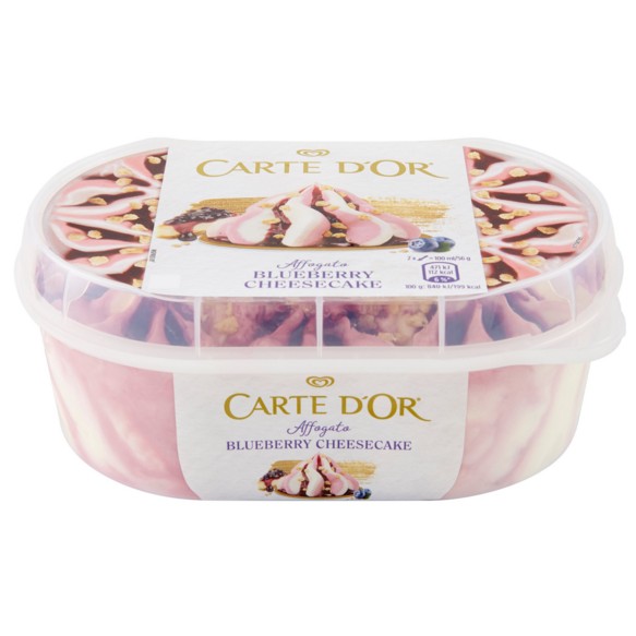 CARTE D'OR AFFOGATO CHEESECAKE MIRTILLO G500