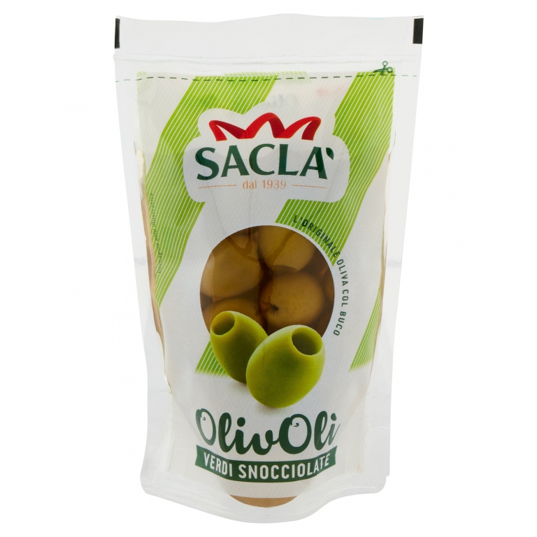 SACLA OLIVOLI OLIVE VERDI SNOCCIOLATE 185 G