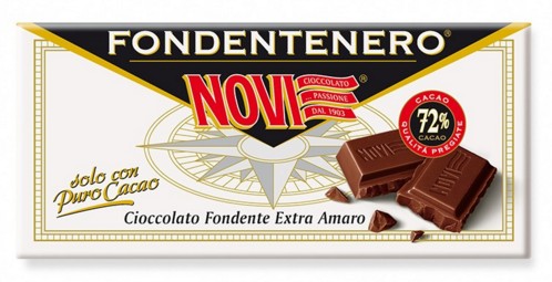 NOVI TAV.NOCCIOLATO FOND.NERO 72% G130 (1714)