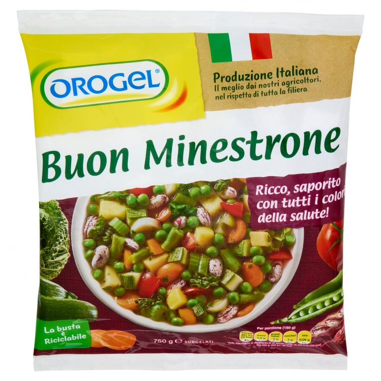 OROGEL BUON MINESTRONE SURGELATI 750 G