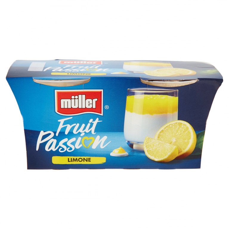 MULLER FRUIT PASSION LIMONE 2 X 125 G