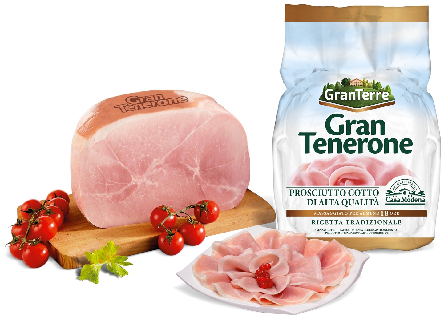 PROSCIUTTO COTTO GRAN TENERONI CASAMODENA AQ AL KG.