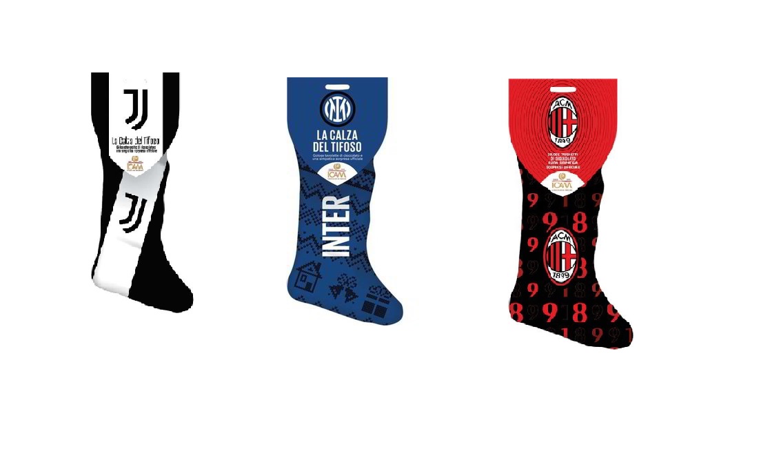 CALZA ICAM JUVE/INTER/MILAN GR.180 X9PZ