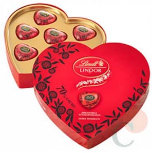 LINDT CUORE LINDOR FONDENTE GR.96