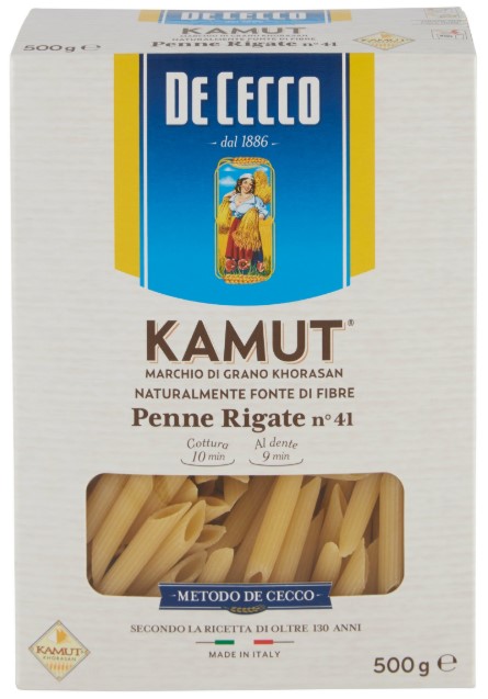 PASTA DE CECCO KAMUT PENNE R.GR500                