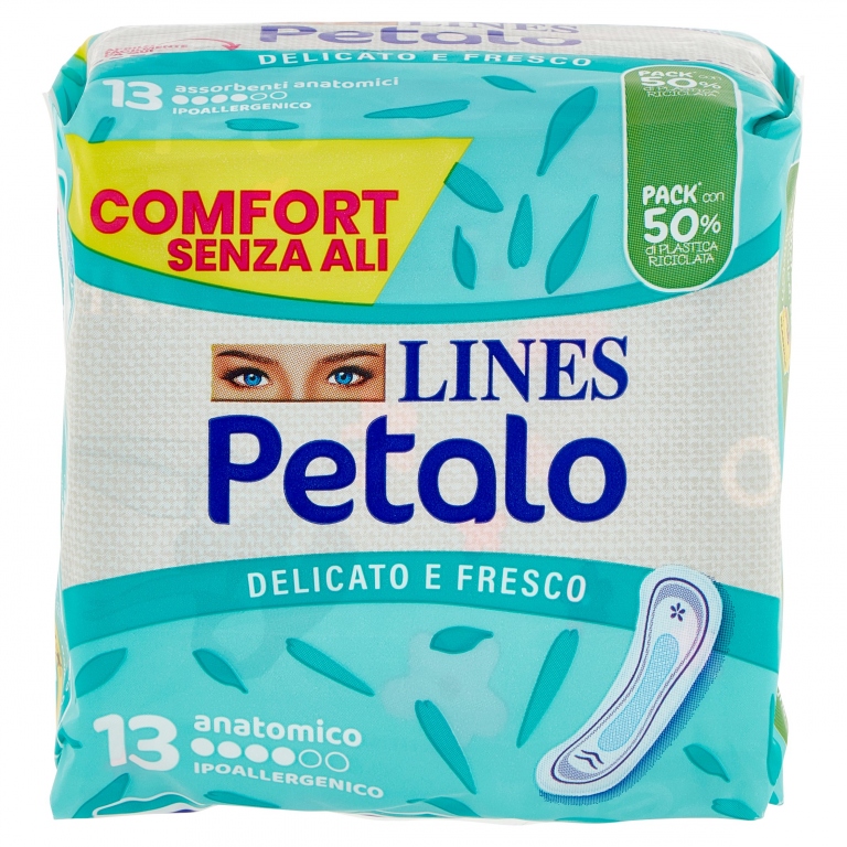 ASS.LINES PETALO BLU ANATOMICO PZ.13