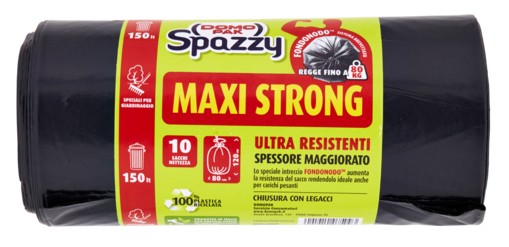 DOMOPAK SPAZZY MAXI STRONG (150 LT - 10 SACCHI NETTEZZA)