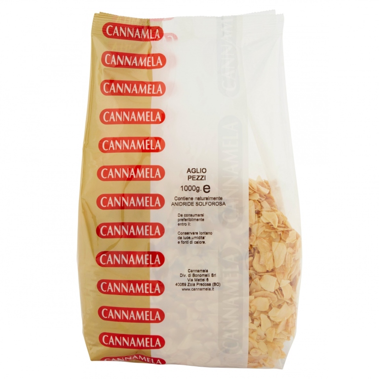 CANNAMELA AGLIO PEZZI KG.1