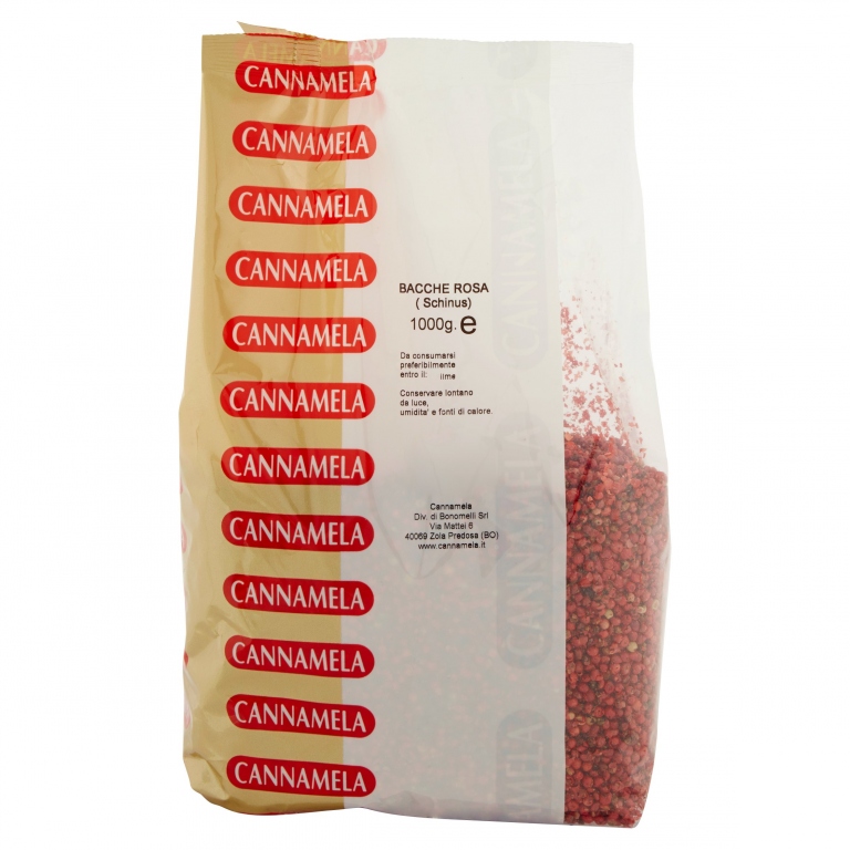 CANNAMELA BACCHE ROSA (SCHINUS) 1000 G