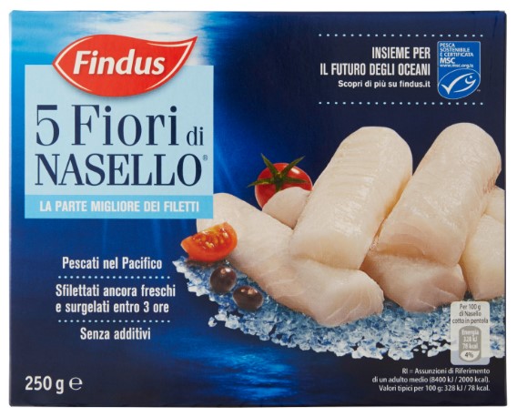 FIORI DI NASELLO FINDUS NEW GR.250