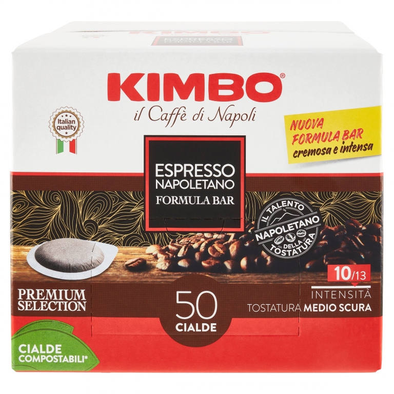 KIMBO ESPRESSO NAPOLETANO 50 CIALDE COMPOSTABILI* 350 G