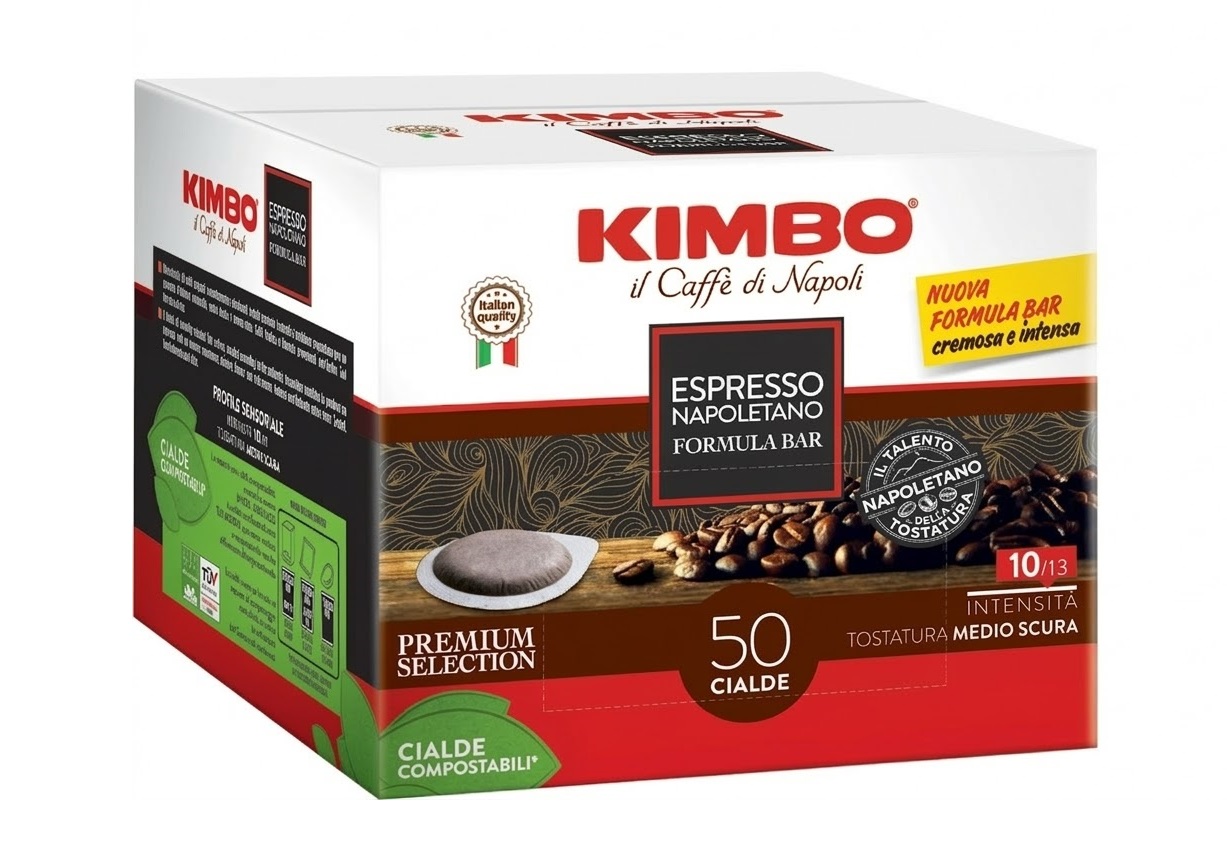 KIMBO ESPRESSO NAPOLETANO 50 CIALDE COMPOSTABILI* 350 G